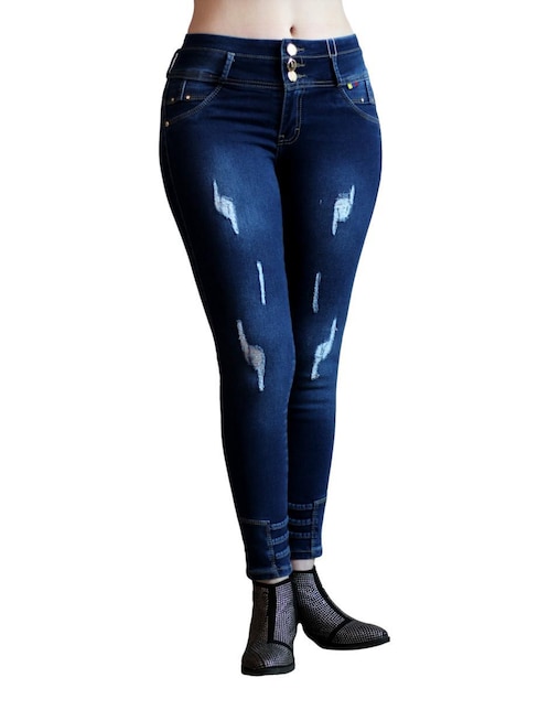 Jeans skinny Bella para mujer