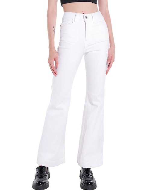 Jeans campana Oggi para mujer