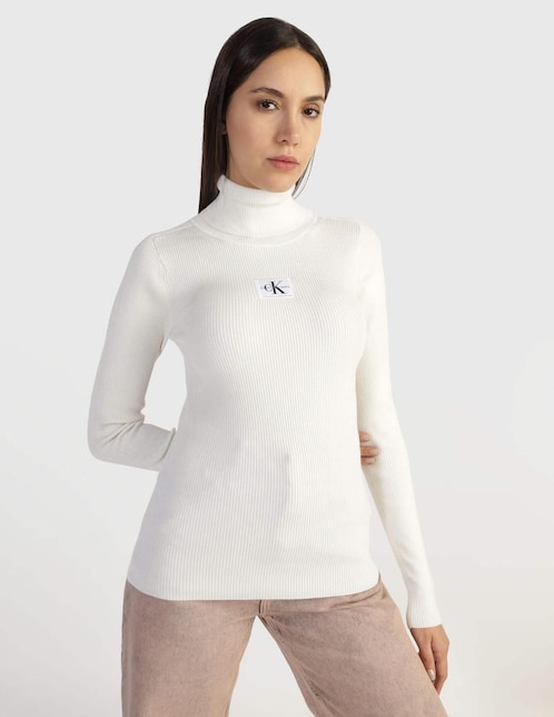 Suéter cuello alto para mujer Suéter cuello alto para mujer