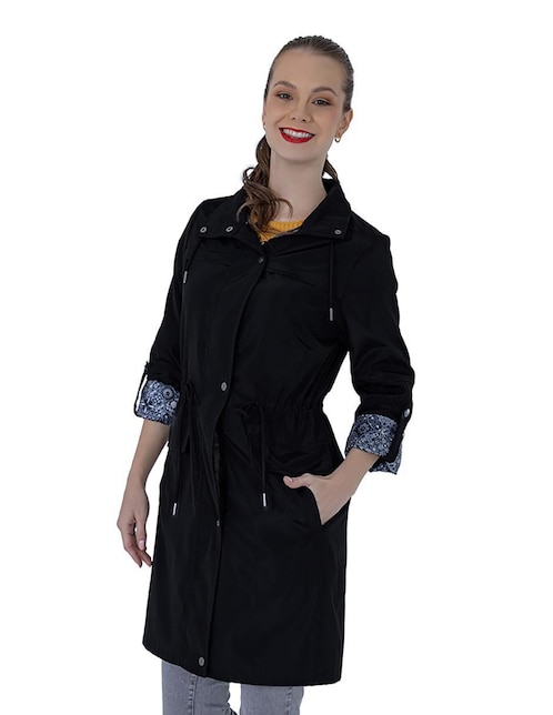 Gabardina impermeable para mujer