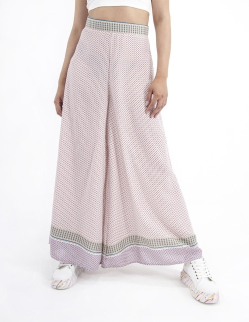 Pantalón relaxed Angelozano amplio para mujer