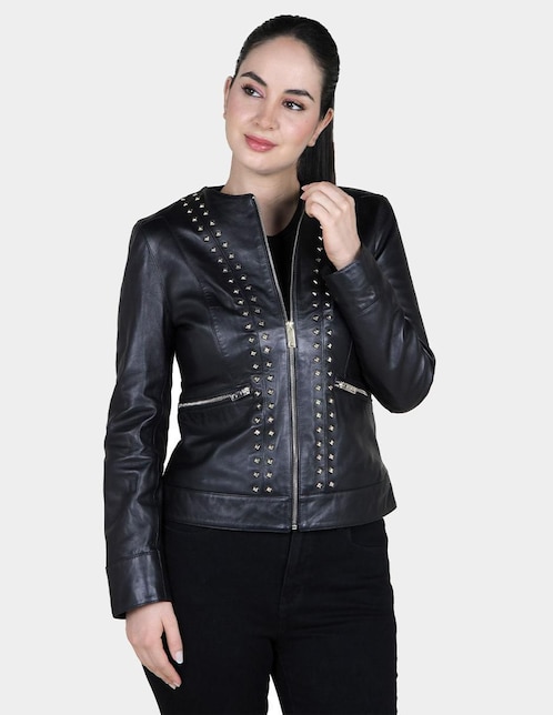 Ropa Fotos De Chamarras De Piel Para Mujer Outfits Chamarras De