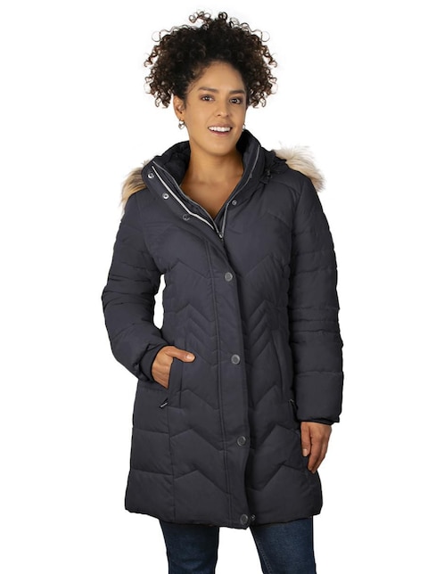 "chamarra" acolchada greenlander no impermeable "de" poliéster "para mujer"
