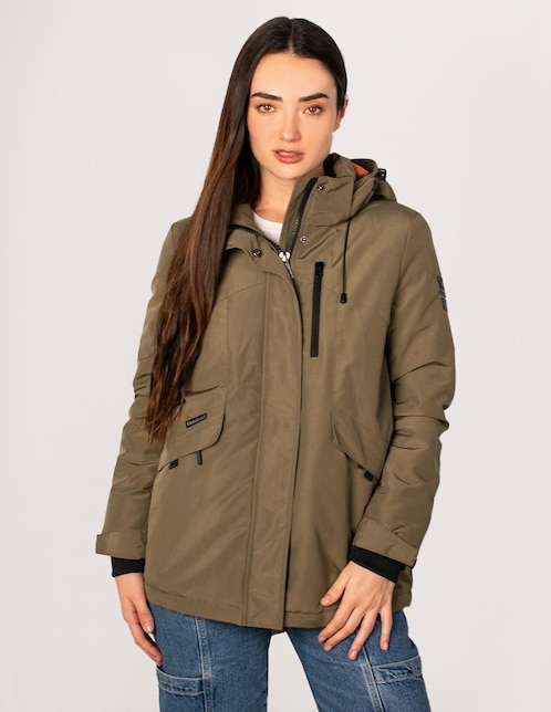 Chamarra parka Greenlander para mujer