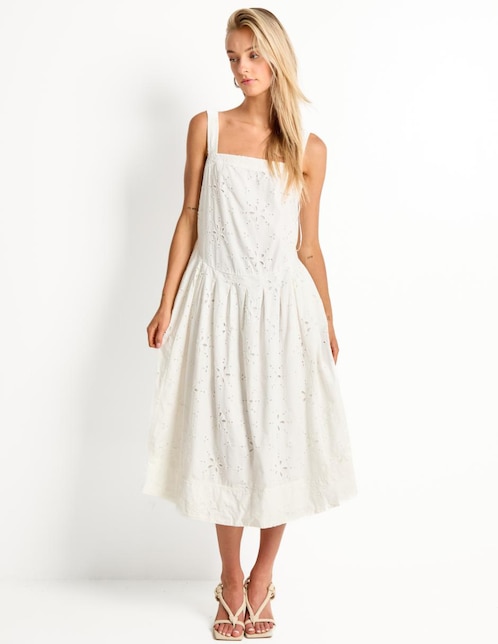 Vestido crop casual para mujer