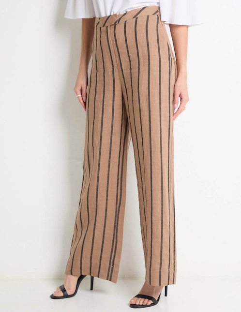 Pantalón relaxed amplio para mujer 1