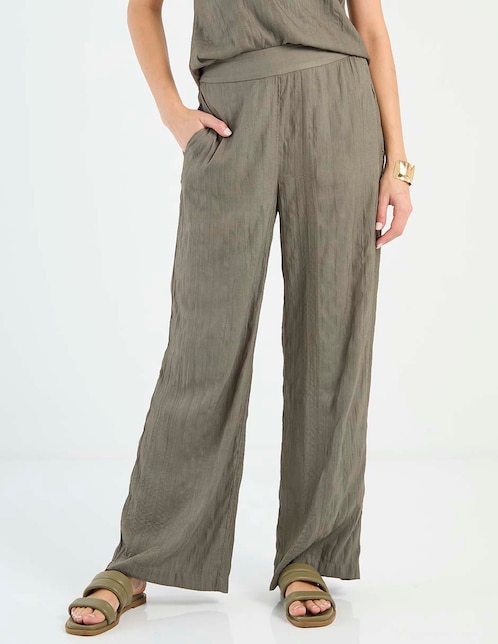 Pantalón wide leg para mujer 1