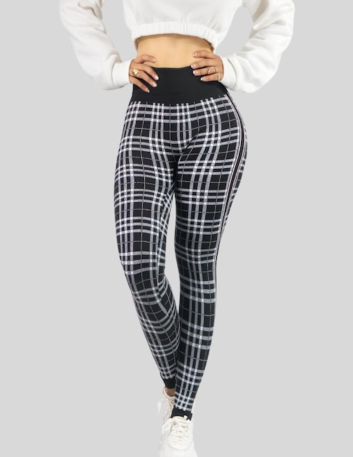 Legging Malabis a la cintura alta con elástico para mujer