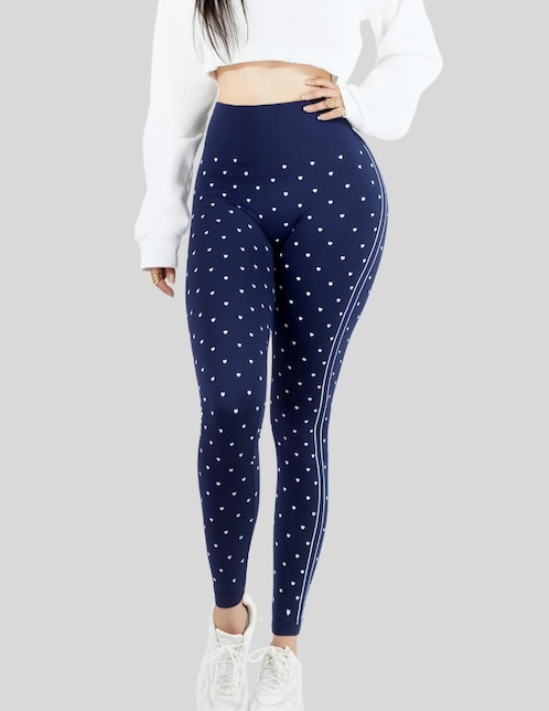 Set legging Malabis cintura alta con elástico para mujer