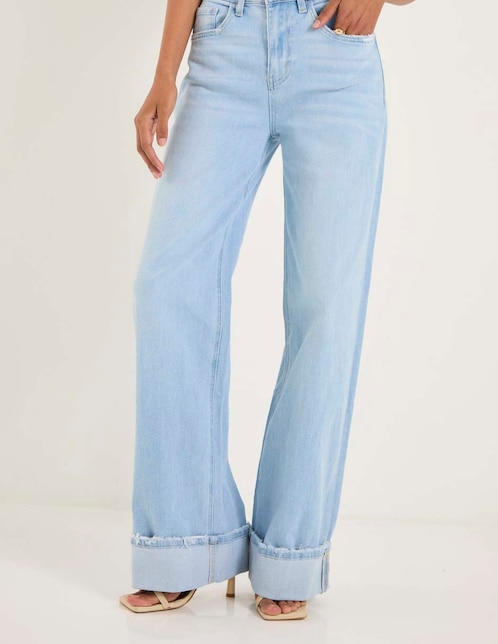 Jeans amplio para mujer 1