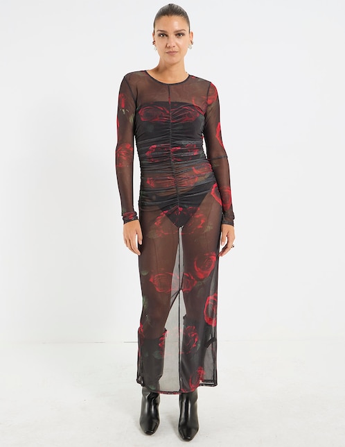 Vestido crop casual para mujer 1