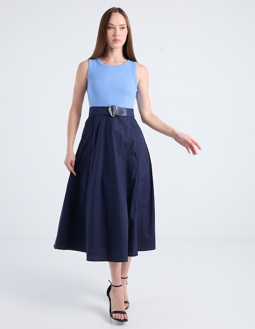 Vestido midi casual para mujer 1