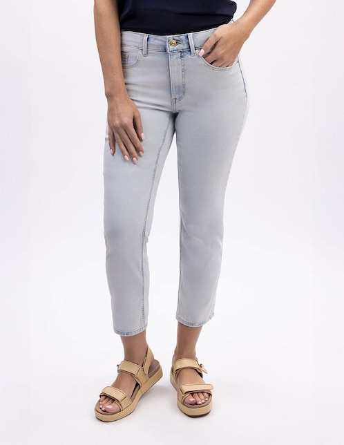 Jeans capri slim Nautica para mujer