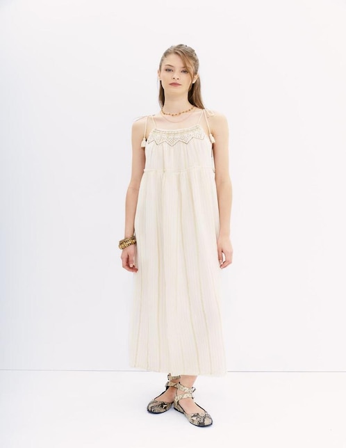 Vestido largo casual Rapsodia para mujer