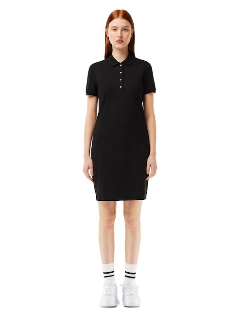 Vestido a la rodilla casual Lacoste para mujer
