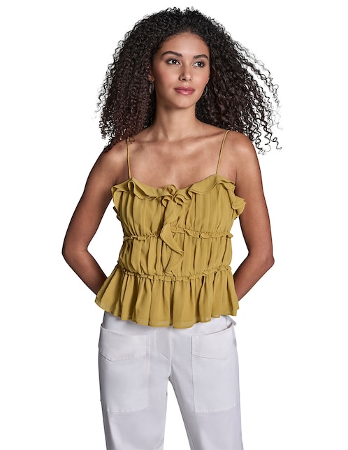 Blusa sin manga para mujer 1