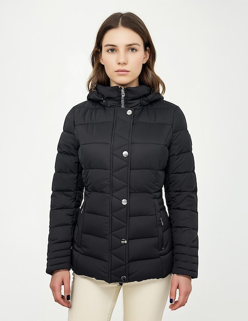 Chamarra acolchada impermeable para mujer Chamarra acolchada impermeable para mujer