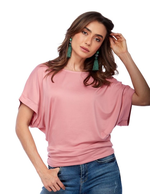 Blusa Beatriz Meade manga corta para mujer