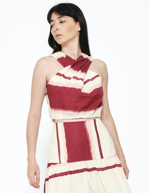 Blusa Padova sin manga para mujer