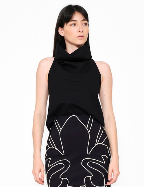 Blusa padova basicos "manga" sin manga "para mujer"
