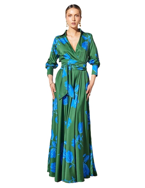 Vestido maxi casual Pureza para mujer