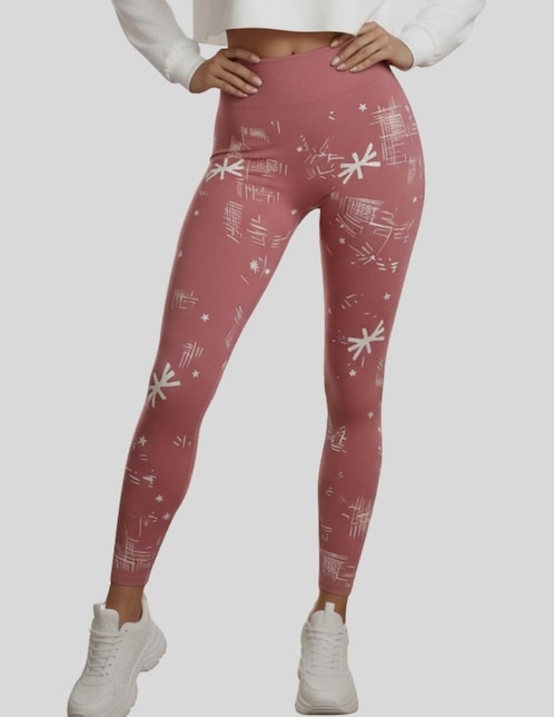 Set legging cintura alta con elástico para mujer 1