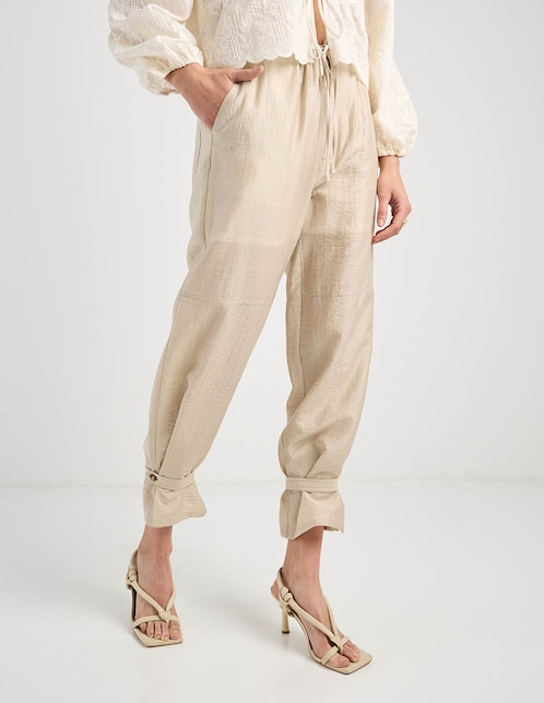 Pantalón relajado para mujer 1