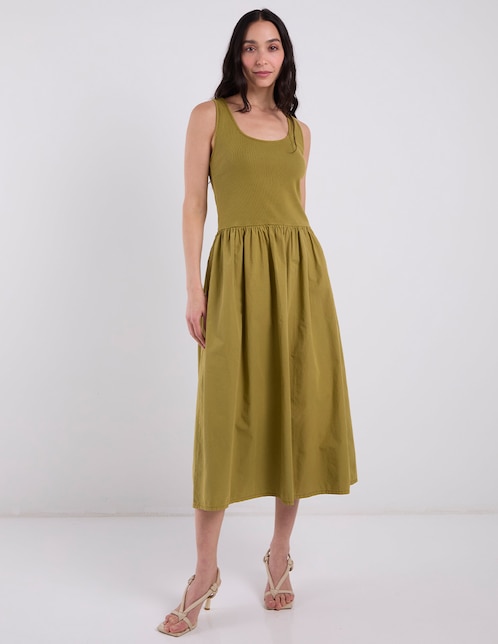 Vestido midi casual para mujer 1