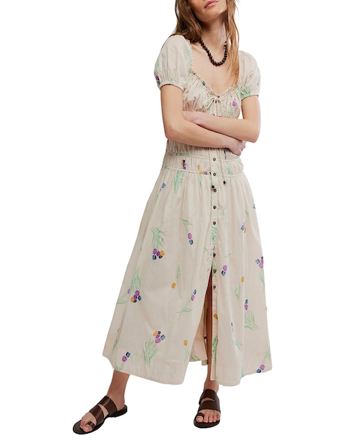 Vestido largo casual para mujer 1