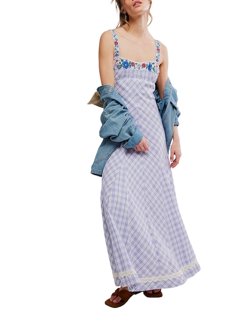 Vestido largo casual para mujer 1