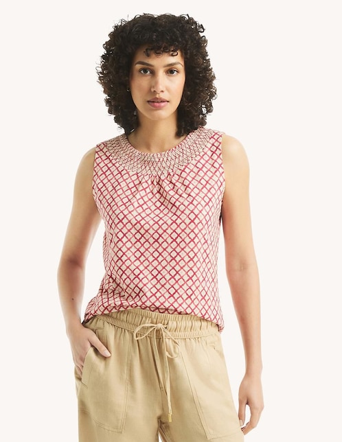 Blusa sin manga para mujer 1