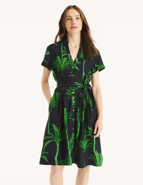 Vestido a la rodilla casual Nautica para mujer