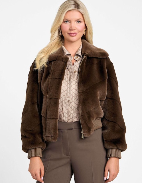 GUESS Chamarra cazadora Guess para mujer