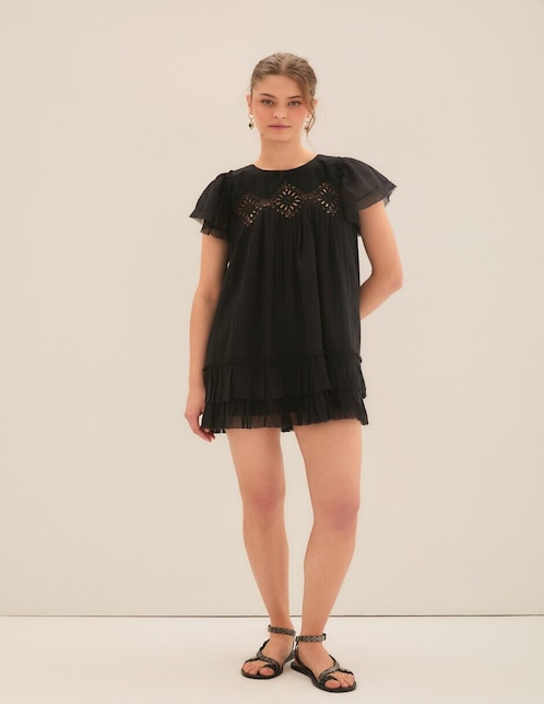 Vestido corto casual para mujer 1