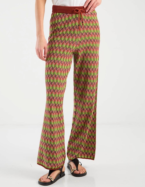 Pantalón relaxed amplio para mujer 1