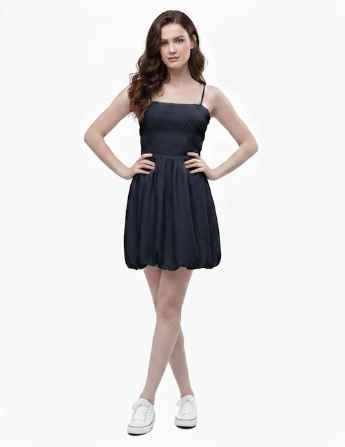 Vestido mini casual ant collection globo "para mujer"
