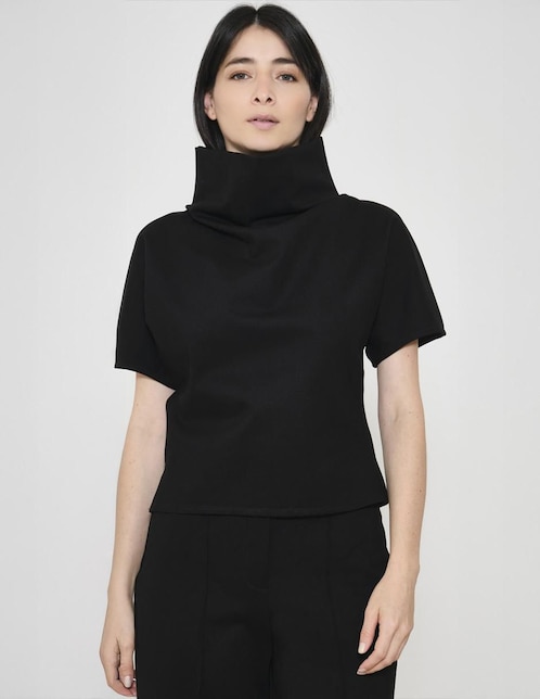 Blusa padova cambria "manga" corta "para mujer"