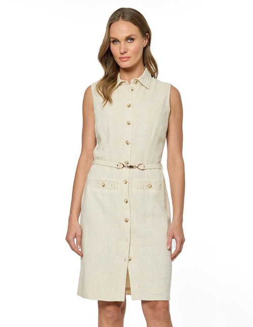 Vestido arriba rodilla casual Foley's para mujer