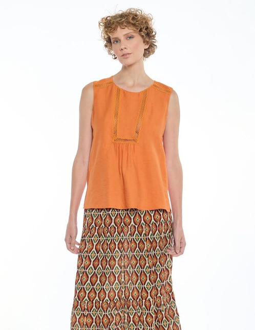 Blusa Foley's sin manga para mujer