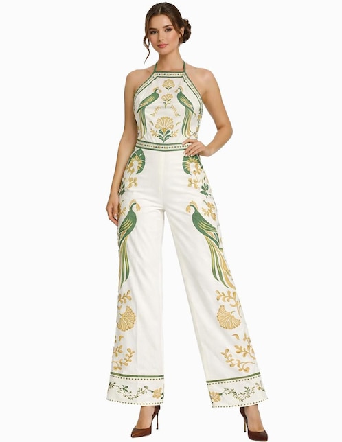 Jumpsuit Forever Ch de algodón estampado floral para mujer