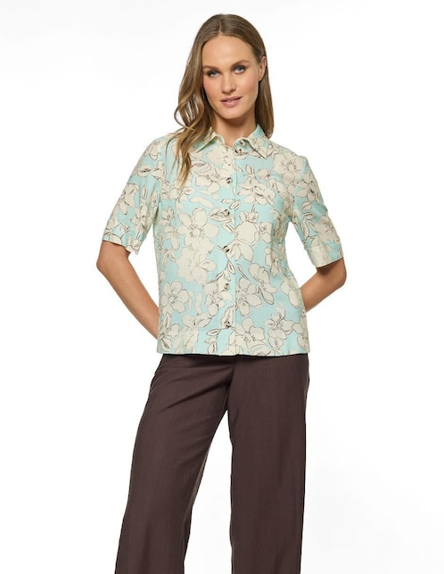 Blusa Foley's manga al codo para mujer