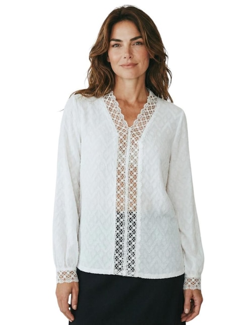 Blusa Alexis manga larga para mujer