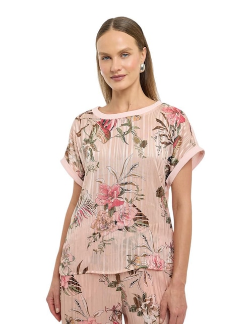 Blusa Alexis manga corta para mujer