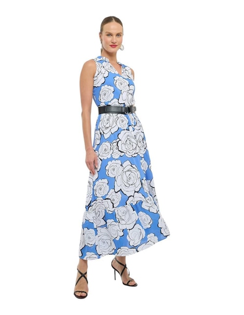 Vestido largo casual Nine West para mujer