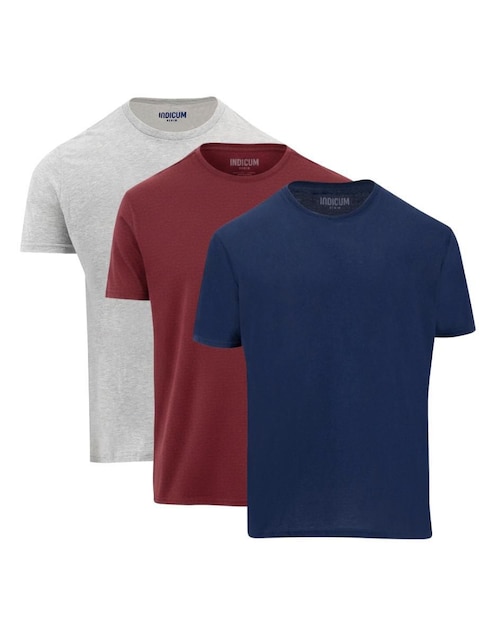 Set playera manga corta cuello redondo para mujer 1