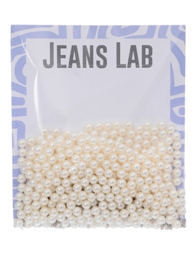 Perlas Con Remache Jeans Lab