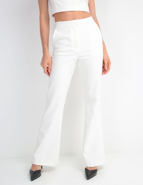 Pantalón French Connection Acampanado Para Mujer