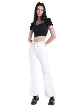 Jeans campana Oggi para mujer