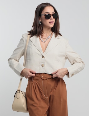 Saco Formal Blank Nyc Para Mujer