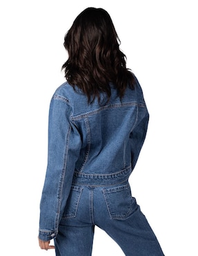 Chamarra Mchk de mezclilla para mujer